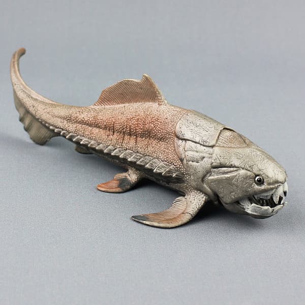 Dunkleosteus Dinosaur Figur, Flerfarget
