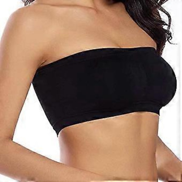 Lilyette Dame Plus Størrelse Sømløs, Dame Bandeau S-6XL (M khaki)