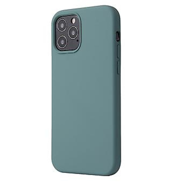 Flydende Silikon Cover til iPhone 13 Mini (Grøn Pine)