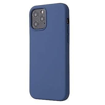 Flydende Silikon Cover til iPhone 13 Mini (Diamant Blå)