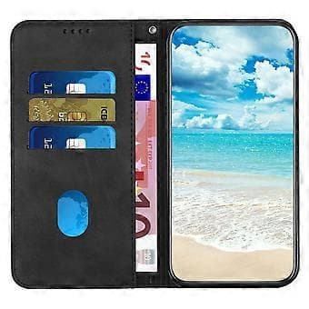 För Samsung Galaxy A16 5G/A16 4G Telefonfodral Präglat PU-läder Plånboksställfodral (Stil C)