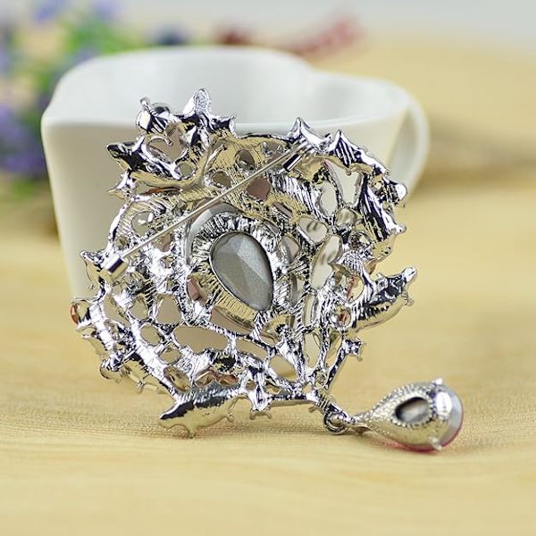 Rhinestone-seoslejeerinki, eurooppalainen ja amerikkalainen räjähtävä kruunu Gla