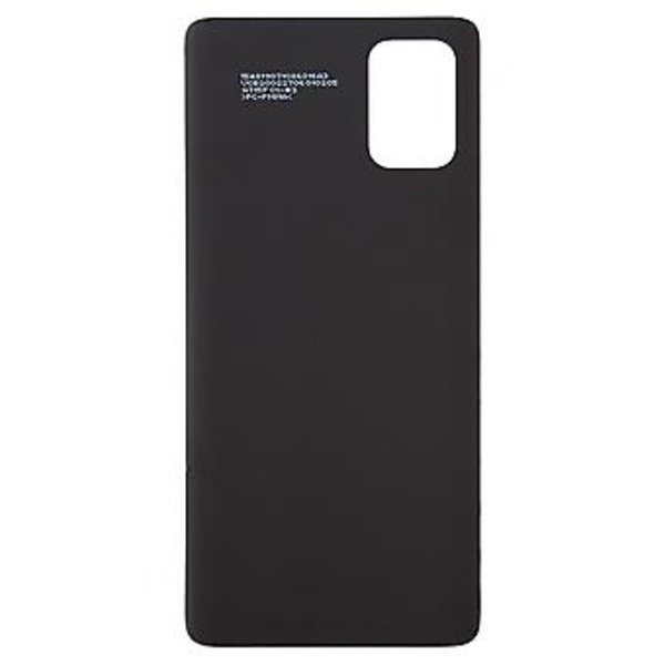 Akun takakannen vaihto Galaxy A71:lle (Musta)