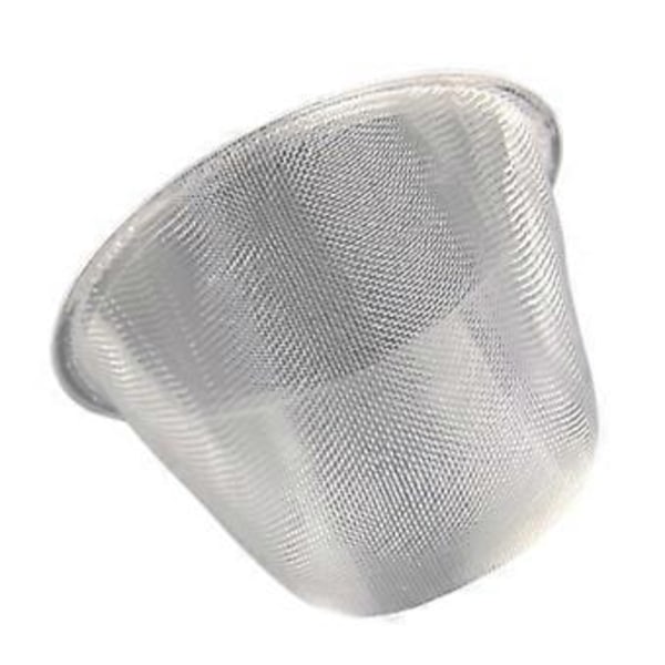 Te-infusionskande Filterindsats, Genanvendelig Metalnet Si Løsbladste Si til Kaffe, Juice, Ingredienser Suppe (9,5 CM)