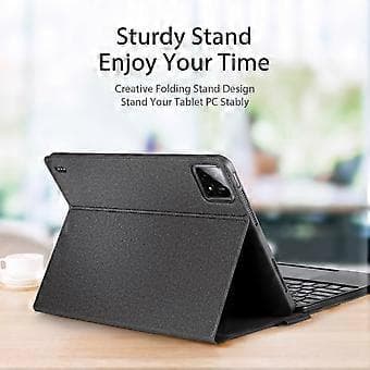 Bluetooth-näppäimistönahkakotelo Xiaomi Pad 6S Pro:lle