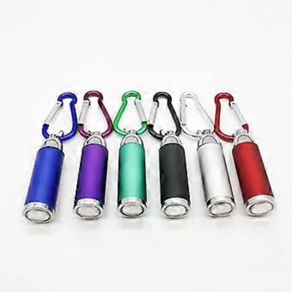 Led Mini Taskulamput Kevyt Kannettava Teleskooppinen Zoom Taskulamppu Avaimenperä Taskulamppu Vedenpitävä Valo Retkeilyyn Camping Taskulamput (A1 PUNAINEN)