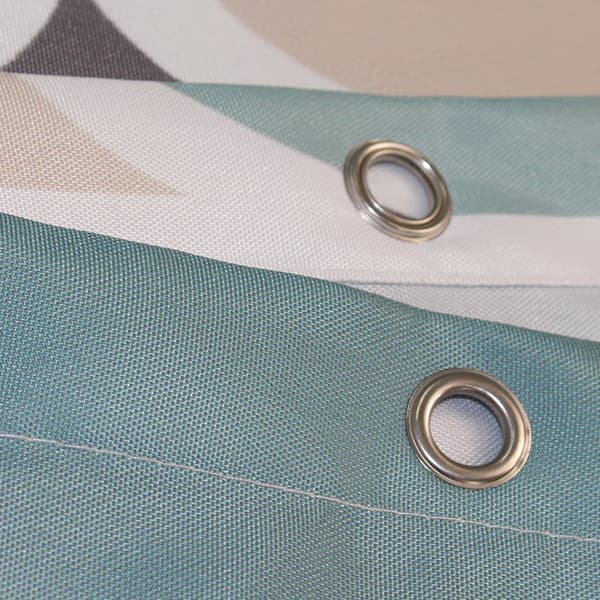 Dusjforheng Mot Mugg og Muggsopp, Vanntett Polyester Dekor