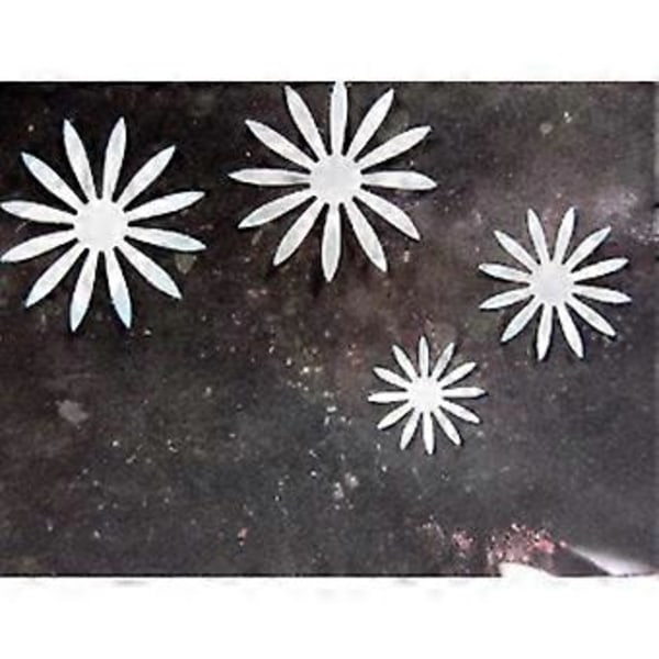 Multi Daisy Blomsterform Metal Skæreforme Stencil DIY Scrapbooking Prægning Værktøj Papirkort Album Skabelon Form Dekoration