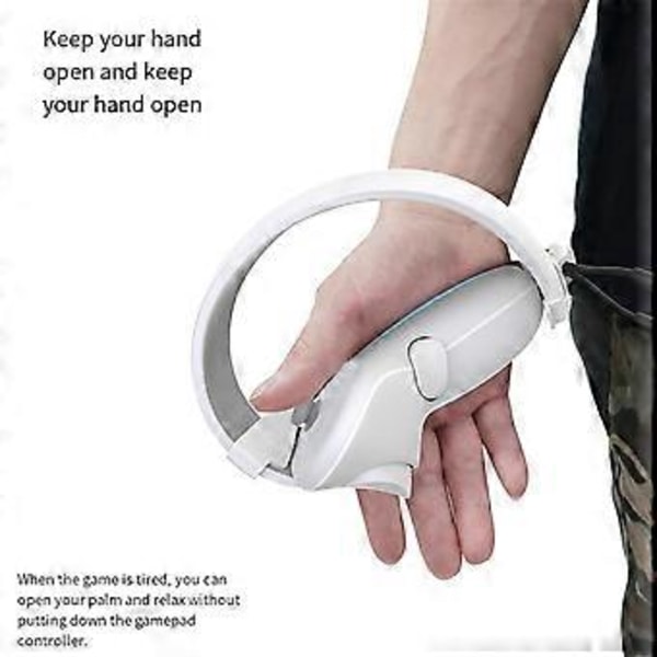 VR-håndtak Anti-fall håndstropp for Pico 4 VR-kontroller TPU håndstropper Høy elastisitet Håndst
