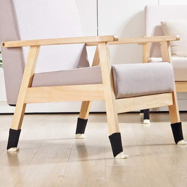 16 stk. Søde Kattepote-Design Stolsokker til Bordben og Stole