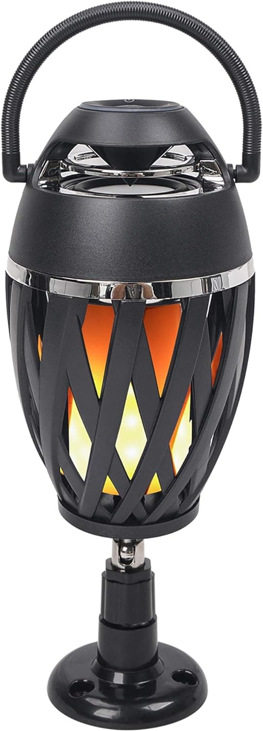 2-pack bärbara Bluetooth-högtalare med LED-lampor, Bluetooth Tru