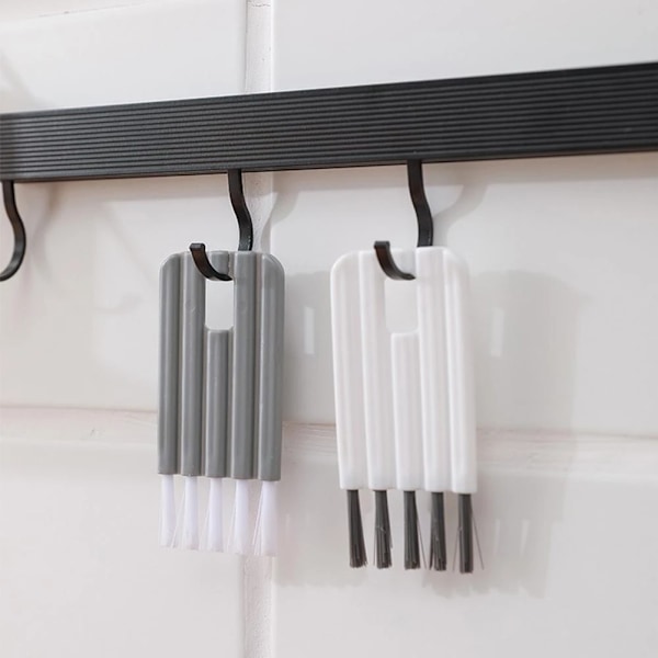 2 st Nya Multifunktionella Flexibla Spaltborstar Koppslock Spalt