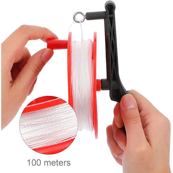 （12cm）2 stk. Dragesnor Hjul Winder Kite Line Winder Winder Ha