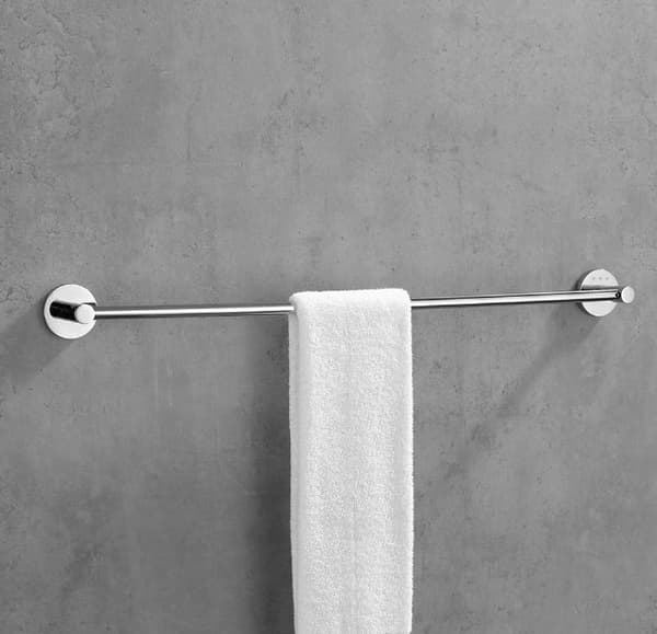 Enkel handduksstång (60CM), Badrumstillbehör, Mässing/Krom