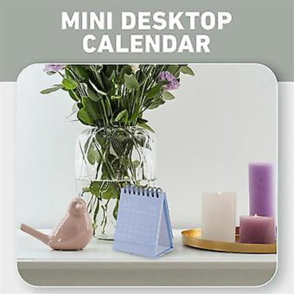 10 st Mini Skrivbords kalender 2024, Mini Skrivbords kalender 2023-2024 - Gäller från okt 2023 till dec 2024, S