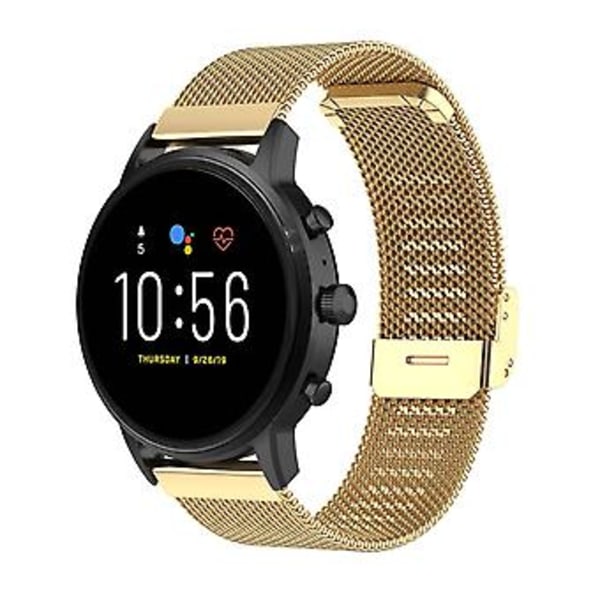 Metallisk stålnettrem for Huawei Watch GT2 Pro (Rosegull)