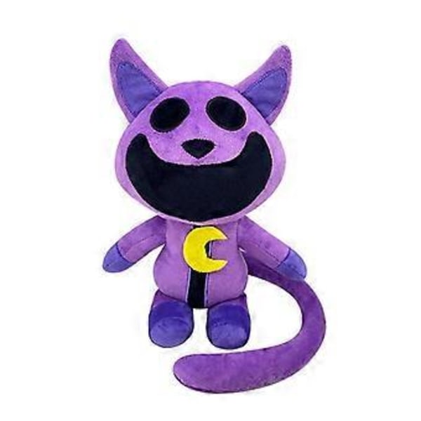 Ny CatNap Plysj Poppy Playtime Kapittel 3 Monster Catnap Smiling Critters Plysjdyr Fylt Puteputedukke Leker (Smile Catnap)