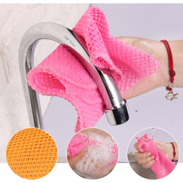 4innovative astiapyyhkeet verkkopyyhkeet, 30 * 30cm hajuttomat ja