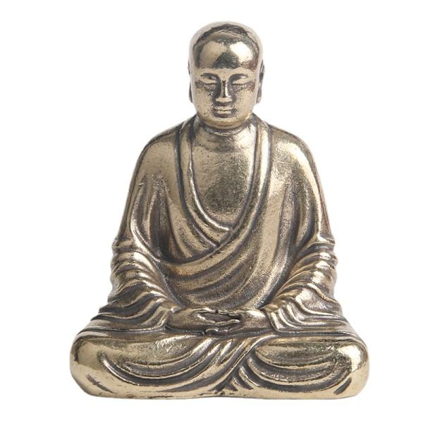 Vanha Ksitigarbha Bodhisattva -koriste, valmistettu messingistä