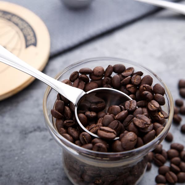 Doseringsske til formalet kaffe, 15 ml og 25 ml kapacitet, 304 rustfrit stål