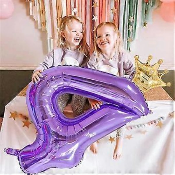 Sifferballong Lättanvänd Flexibel Återanvändbar Portabel Självförslutande Partyballong Fotorekvisita QinHai(F )