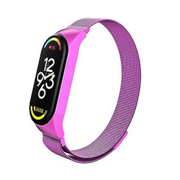 Metallikelloremmi Xiaomi Mi Band 7:lle (Violetti)