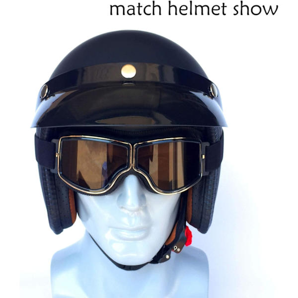 Moottoripyörälasit Biker Pyöräily Hiihto Cruisern Aviator Cruiser Je