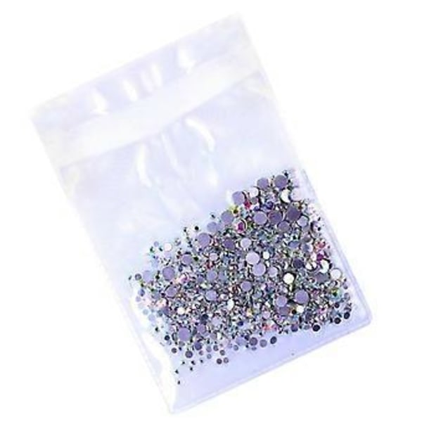 1440 stk Rhinestone Negler Neglekunst Dekor Tilbehør Vannkjøling Neglekunst Rhinestones