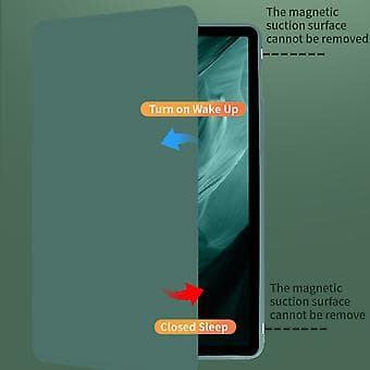 Lærveske for Samsung Galaxy Tab A7 10.4 2020 (Hvit Is)