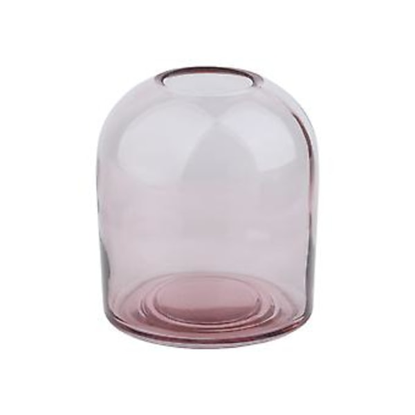 100% Ny, 400ml Tomma Glas Diffuser Flaskor - Blommvas Flerfärgad Gåva Hem Rosa Grön Grå Vit (Rosa)