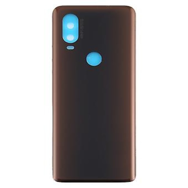 Batteribakdeksel for Motorola Moto One Vision Blå (Brun)