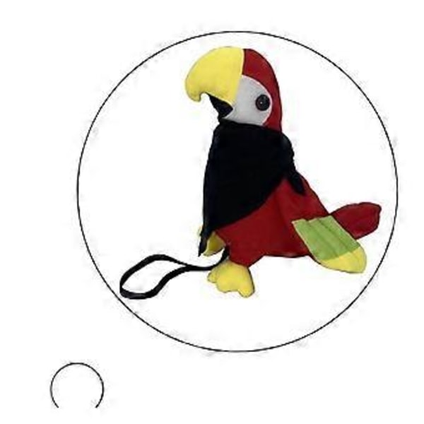 Pirat Papegøye Tegneserie Papegøye For Skulder Halloween Cosplay Papegøye Kosedyr