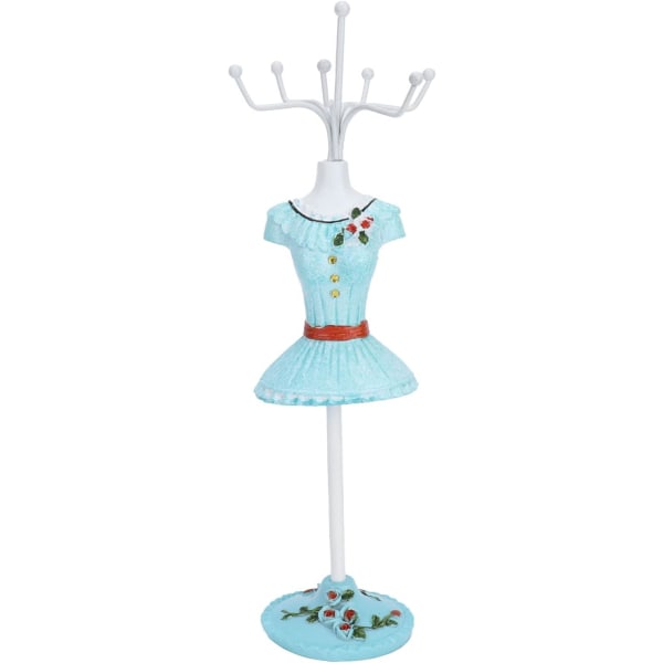 Mannequin smykker Display (stil 2), Ørering Halskæde Ring Smykkeholder Display Stand Princess Dress