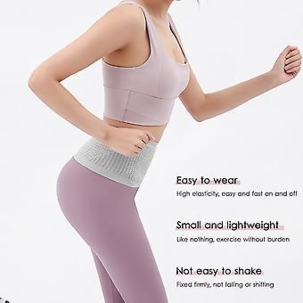 Sømløs Usynlig Løbe-Taljepose Unisex Sports Fanny Pack Mobiltelefonpose Gym Løbe Fitness Jogging Løbe Cyklingstaske