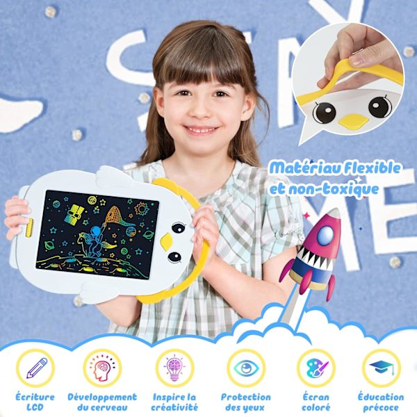 LCD-kirjoitustaulu lapsille (pingviini), Doodle Board Learning T