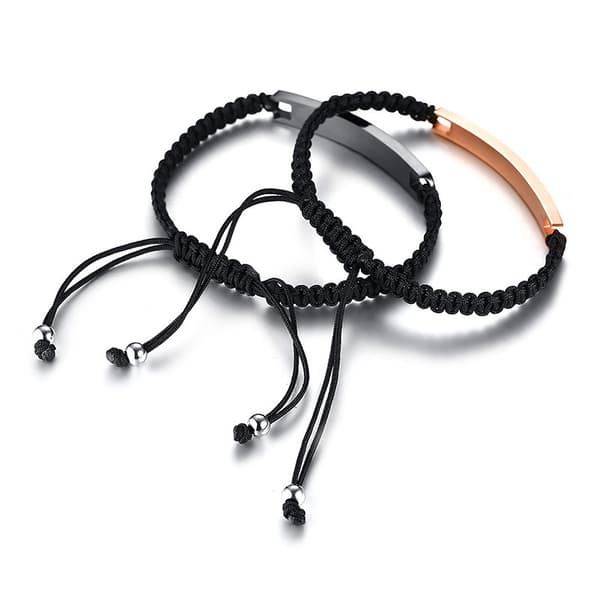Magnetisk Pride Regnbue Armbåndsett - Justerbart Rustfritt Stål