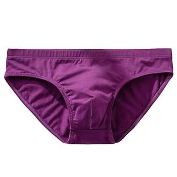 Fianao Miesten Alusvaatteet, Joustavat ja Hengittävät, Yksivärinen, Arkeen (2XL Violetti)