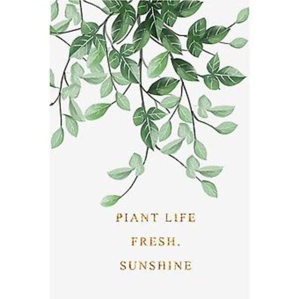 Wekity Botaniska Väggkonsttryck Set om 3 Tropiska Blad Canvas Dekoration Växtblad Boho Väggdekor Bilder Gröna Boho Posters Konstset Badrumsvägg