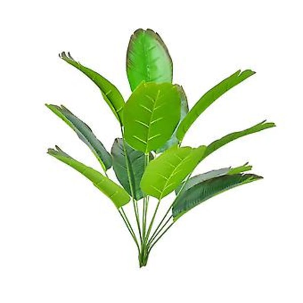 100% Ny, 12 Hoveder Kunstig Tropisk Plante Realistisk Falsk Strelitziaceae Potteplante Boligindretning 65cm (form 2)