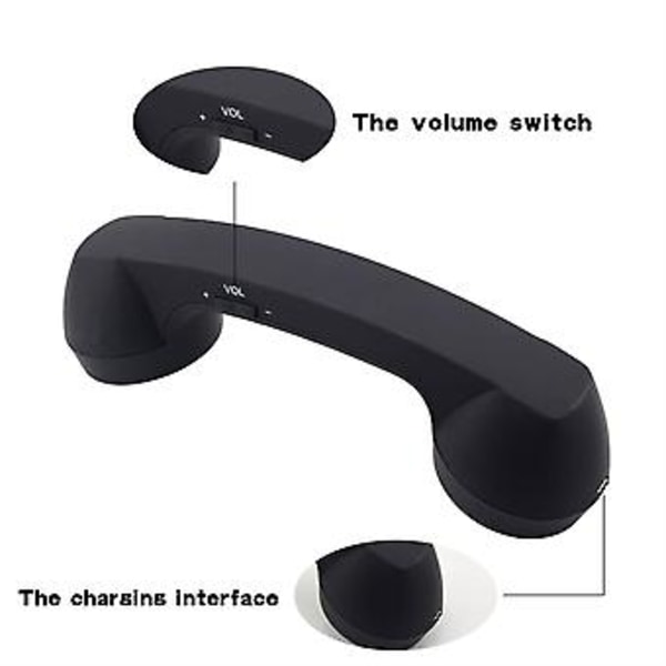 Bluetooth Trådlös Retro Mikrofon (Gul)