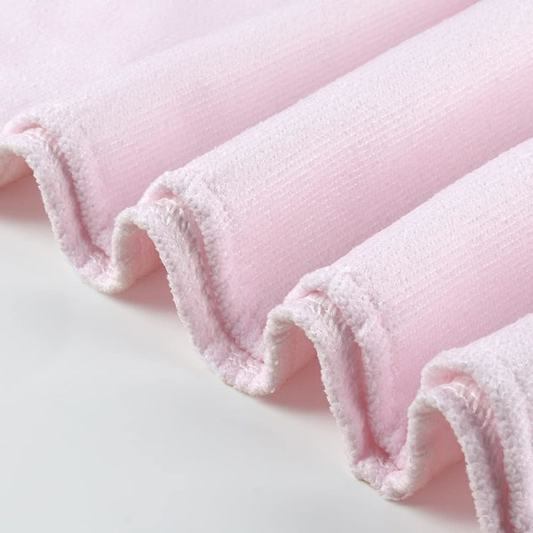 1 stk. Strandhåndklæde Pink Flamingo Badeponcho Stor Størrelse, Sandtæt