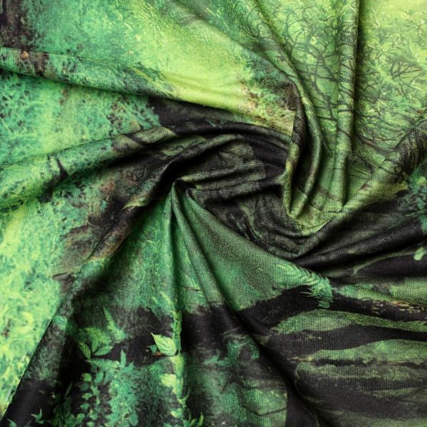 Psykedeelinen puuta metsä seinävaate kangas seinävaate