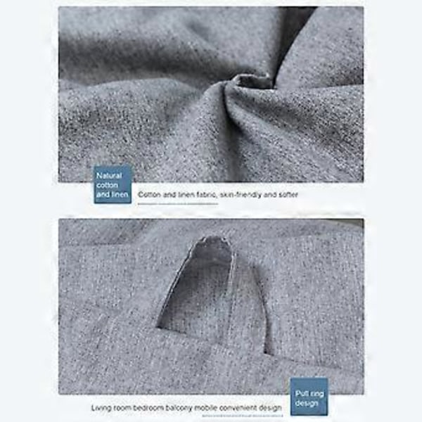 Erittäin suuri säkkituoli sohvanpäällinen sisäkäyttöön, laiska lepotuoli aikuisille ja lapsille (ei täytettä), 100% uusi (punainen)