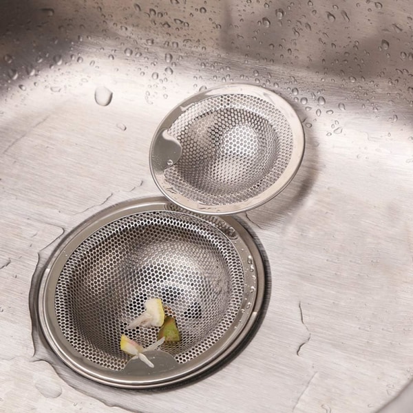 Rostfria diskhossil, 2-pack (5,2 cm)