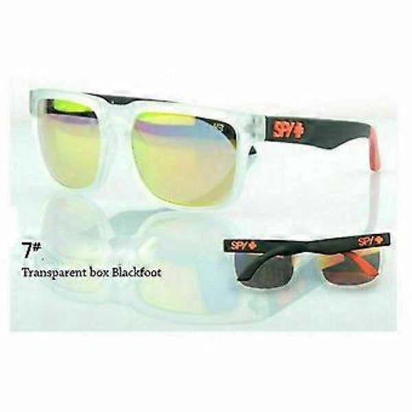Nya Spy1 22-färgs Ken Block Klassiska Cykel Sport Retro Solglasögon Uv400 Glasögon (Nr 7)