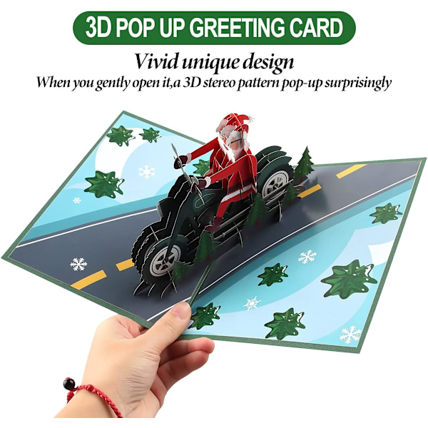 3D julekort, 3D julehilsenkort, jule 3D Gre