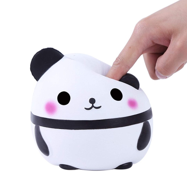 (White, Large) Panda Egg Galaxy Collection Novelty Stress Relief