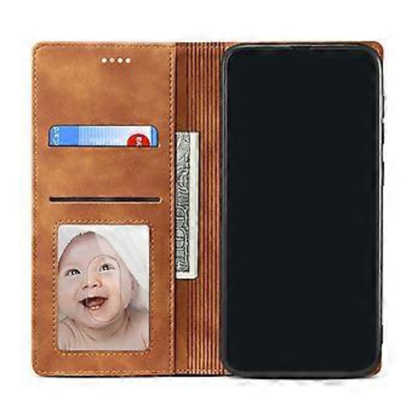 Läderfodral för iPhone 6 / 6s (Brun)