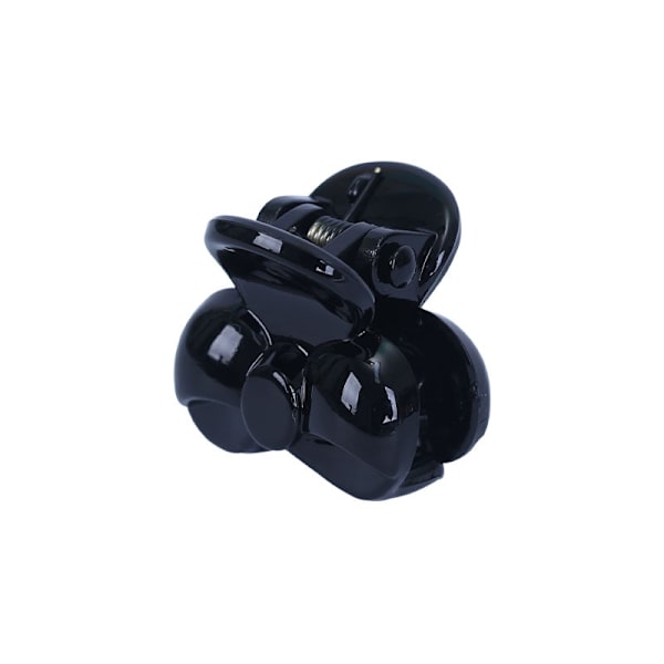 24 stk. 2,3 cm Mini Grip Octopus Claw Spider Hårclips (Sort)