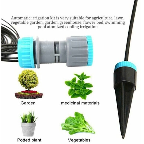10x Mikro-vandingssystem til planter Automatisk vanding Ga